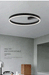 LED Ceiling Light – Modern Surface-Mounted Design with Dimmable Remote Control - Samanta Factory