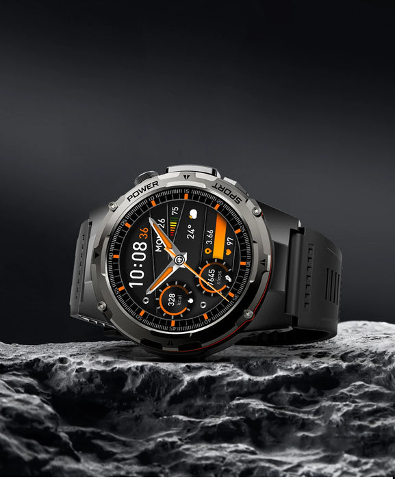Waterproof Men’s Smartwatch -100+ Fitness Modes & AI Voice Assistant