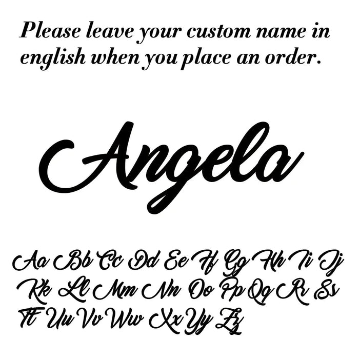 Custom Name Bracelet – Elegant Letter Charm Bracelet SF