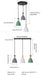 Modern Pendant Light – Triple Head Design with E27 Base for Stylish Interiors - Samanta Factory
