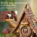 Wooden Cuckoo Clock 3D Puzzle – Light-Up Fairy Treehouse with Moving Bird & LED Lights - Samanta Factory