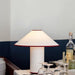 COLETTE Table Lamp – Japanese Wabi-Sabi White Mushroom Design - Samanta Factory