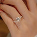 Moissanite Bridal Ring – 1ct D-Color VVS1 in 925 Sterling Silver SF