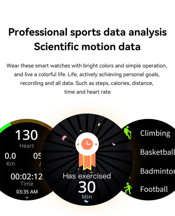 Smart Watch – AMOLED Display with Bluetooth Calling SF