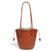 Hand-Woven Tote Bag – French Style Basket Shoulder Bag SF
