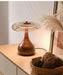 French Retro Floor Lamp – Luxury LED Table & Bedside Lighting with Clear Glass Shade - Samanta Factory
