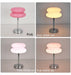 Modern Stained Glass Table Lamp – Touch Control LED Bedside Lighting - Samanta Factory