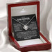 Heart Knot Pendant Necklace – Sparkling Zircon Gift for Daughters SF