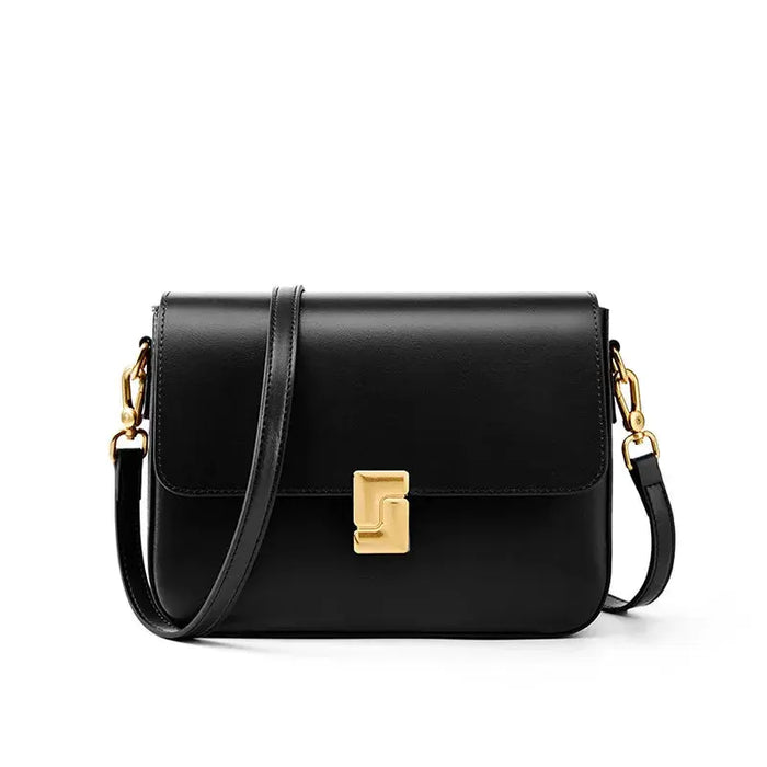 Split Leather Satchel Bag – Moderate Hardness for Women SF