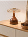French Retro Floor Lamp – Luxury LED Table & Bedside Lighting with Clear Glass Shade - Samanta Factory