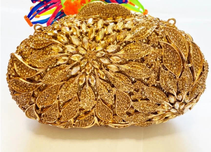 Beaded Luxury Clutch – Elegant Evening Statement SF