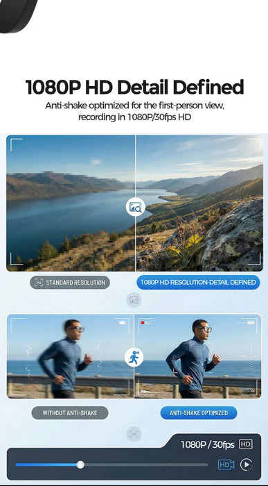 AI Smart Glasses with 4K Camera & Translation – Bluetooth Calling Music Sunglasses SF