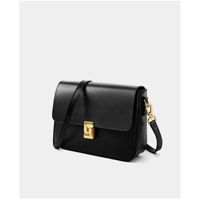 Split Leather Satchel Bag – Moderate Hardness for Women SF