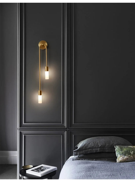 LED Wall Light – Modern Indoor Wall Sconce with 3-Colour Temperature for Bedroom & Hallway SF