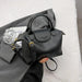 Compact Unisex Barrel-Shaped Crossbody Bag with Modern Flap Design - Samanta Factory