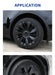 HL 19 Inch Hub Cap for Tesla Model Y 2020-2023 Wheel Hubcap Performance Replacement Wheel Cap Full Rim Cover Accessories - Samanta Factory