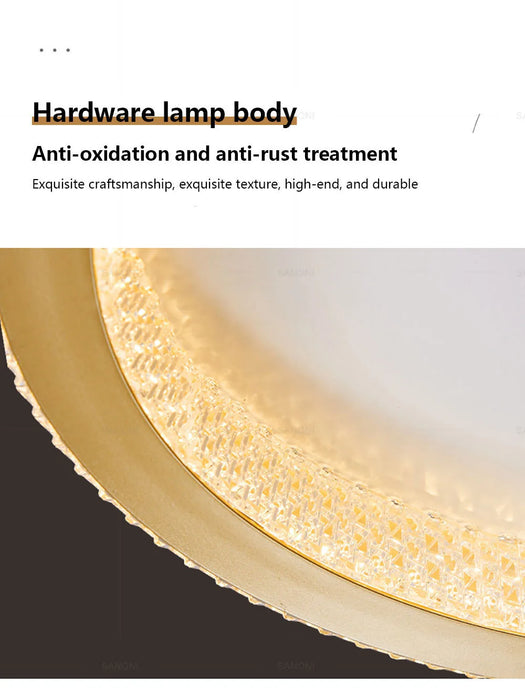 Luxury LED Ceiling Light – Modern Surface-Mounted Fixture for Living Spaces - Samanta Factory