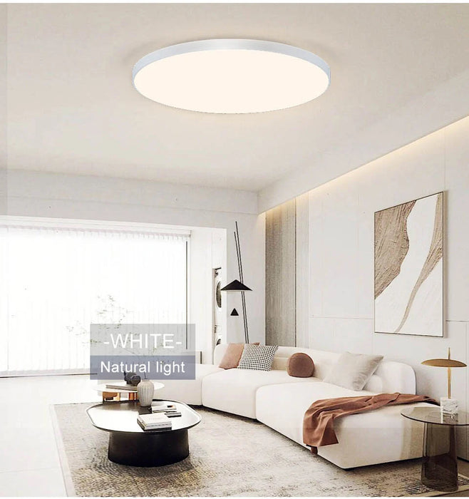 MARPOU Big Size Smart ceiling lamp led lamp for bedroom 80W ceiling lights with Remote control Dimmable led lights for room - Samanta Factory