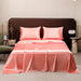 KISS NEST Satin Bed Sheet Set – Smooth 200TC Polyester, Twin to King Sizes - Samanta Factory