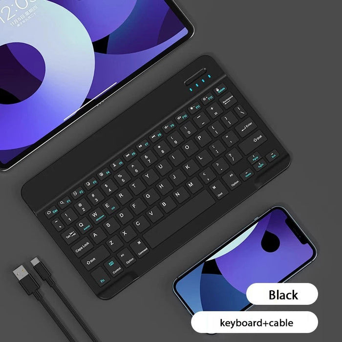 Magnetic Tablet Keyboard – Wireless Bluetooth for 10–11.5" iPad, Android & Tablets SF