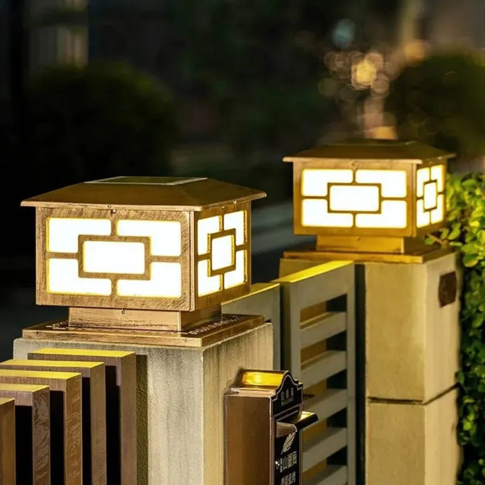 Solar LED Wall Light – Waterproof 4-Color Emergency Outdoor Lamp - Samanta Factory