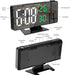 LED Alarm Clock – Bold Digital Display & USB Powered SF