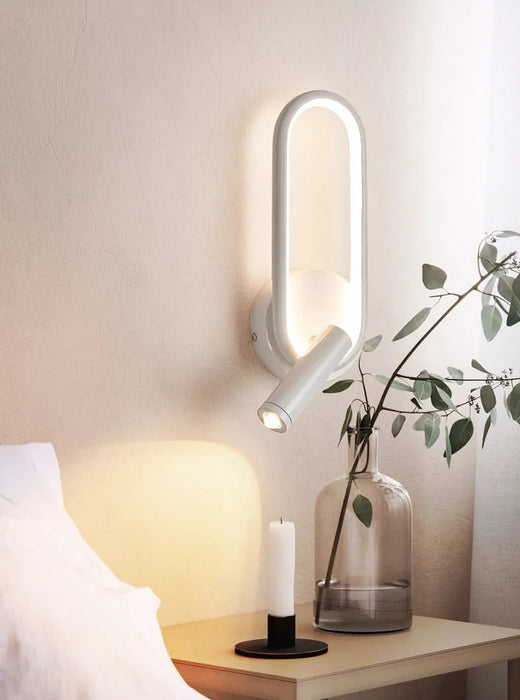 Nordic Style Rotatable Wall Lamp – 350° Adjustable Spot Light for Bedroom & Living Room Décor - Samanta Factory
