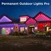 Outdoor LED String Lights – Multi-Color App & Remote Control - Samanta Factory