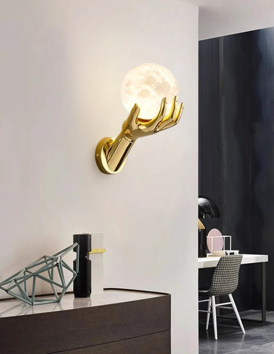 Modern Resin Wall Lamp – G9 LED Indoor Wall Light for Living Room & Bedroom SF