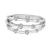 Elegant 925 Sterling Silver Moissanite Wedding & Engagement Ring for Women SF