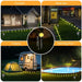 Decorative Solar-Powered LED Pathway Lights with 8 Modes and Bubble Ball Design - Samanta Factory
