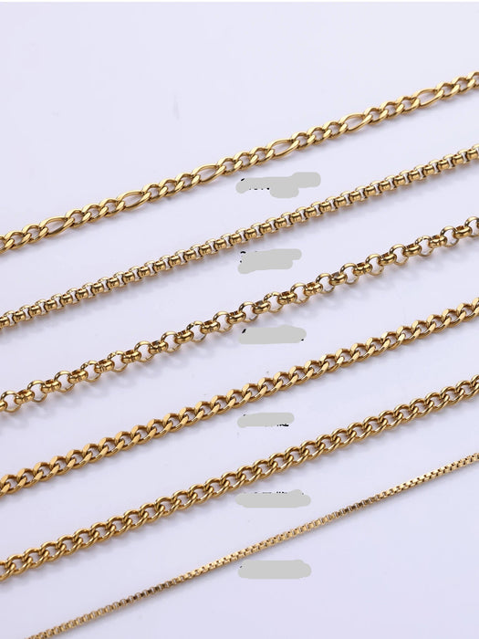 Custom Logo Necklace – Personalized  Engraved Pendant Chain SF