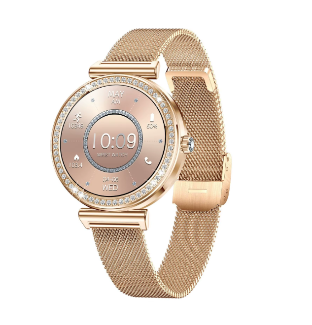 Women's Smart Watch – Magnetic Charging, Call & Sports Tracker - Samanta Factory