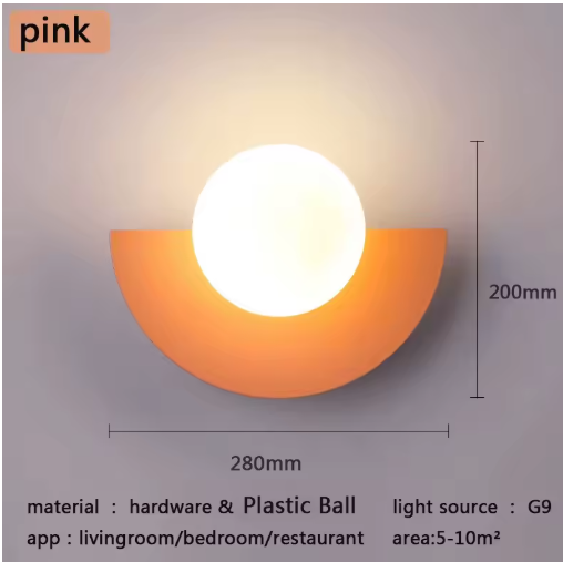 Wall Lamp – Nordic LED Ball Light for Stylish Home Decor - Samanta Factory