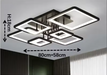LED Ceiling Light – Modern Geometric Design with Remote Dimming - Samanta Factory