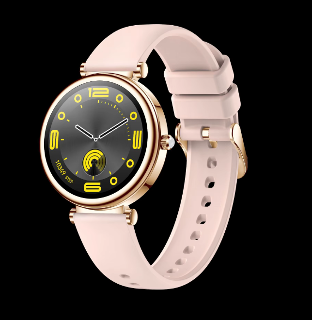 Women’s Smart Sports Watch – Wireless Charging & Call Reminder with Stainless Steel Band - Samanta Factory