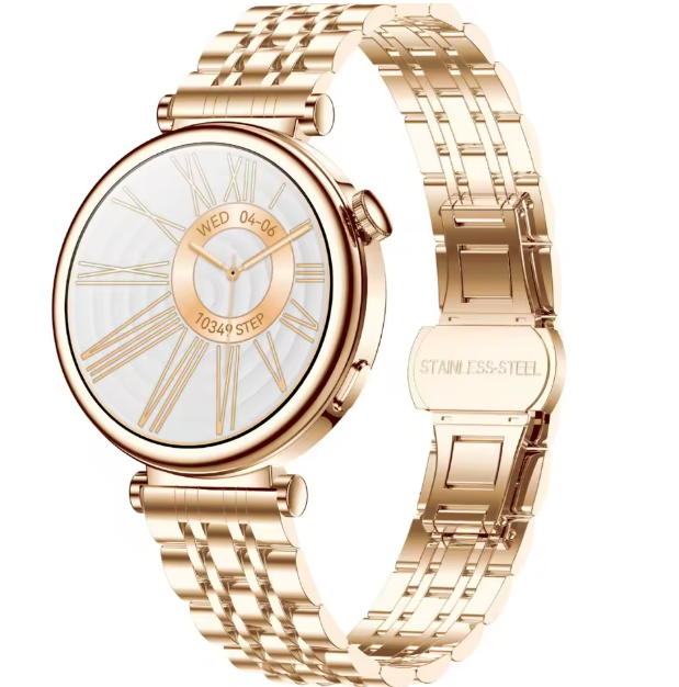 Women's Smart Watch – Magnetic Charging, IP68 Waterproof & Fitness Tracking - Samanta Factory
