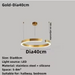 C Ring LED Pendant Light – Dimmable Nordic Hanging Lamp for Dining & Bedroom Spaces - Samanta Factory