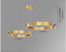 C Ring LED Pendant Light – Dimmable Nordic Hanging Lamp for Dining & Bedroom Spaces - Samanta Factory