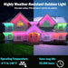 Eaves LED String Lights – Waterproof Multi-Colour Outdoor Lighting - Samanta Factory
