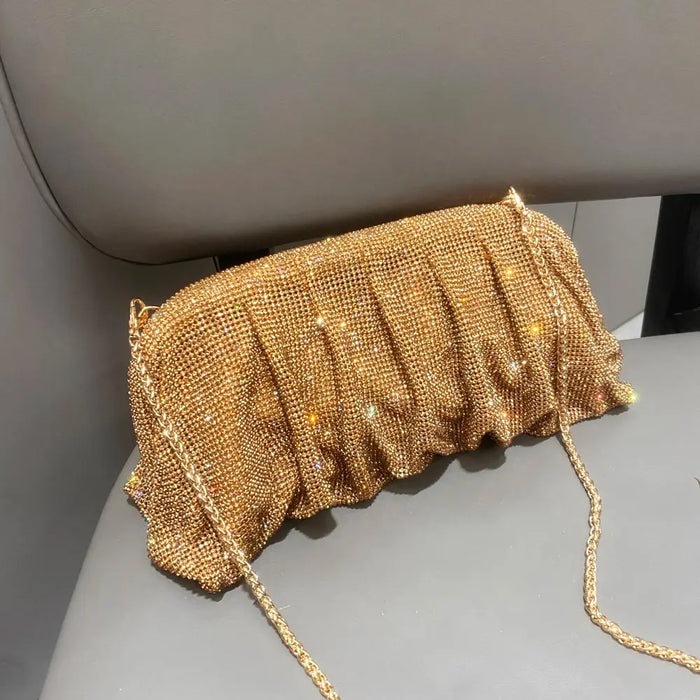 Metallic Clutch Bag – Shiny Casual for Women SF