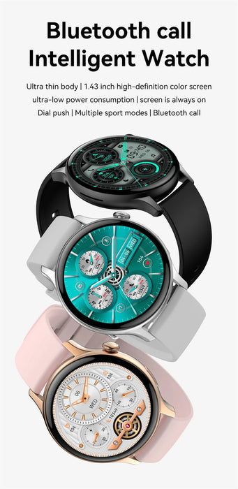 Smart Watch – AMOLED Display with Bluetooth Calling SF