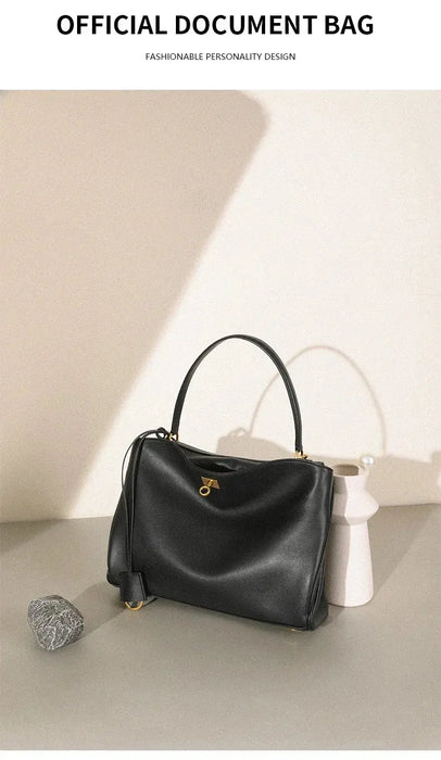 Leather Satchel Bag – Soft Casual Crossbody Style SF