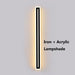 Outdoor LED Wall Light – Waterproof IP65 Long Strip Sconce for Porch & Courtyard - Samanta Factory