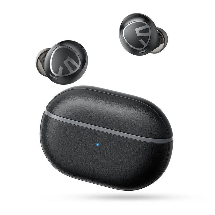 Wireless Bluetooth earbuds with USB-C charging, ergonomic fit, and IPX5 water resistance