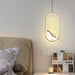 Bird Pendant Light – Modern Gold & Silver Hanging Lamp with Rotatable Magpie Design - Samanta Factory