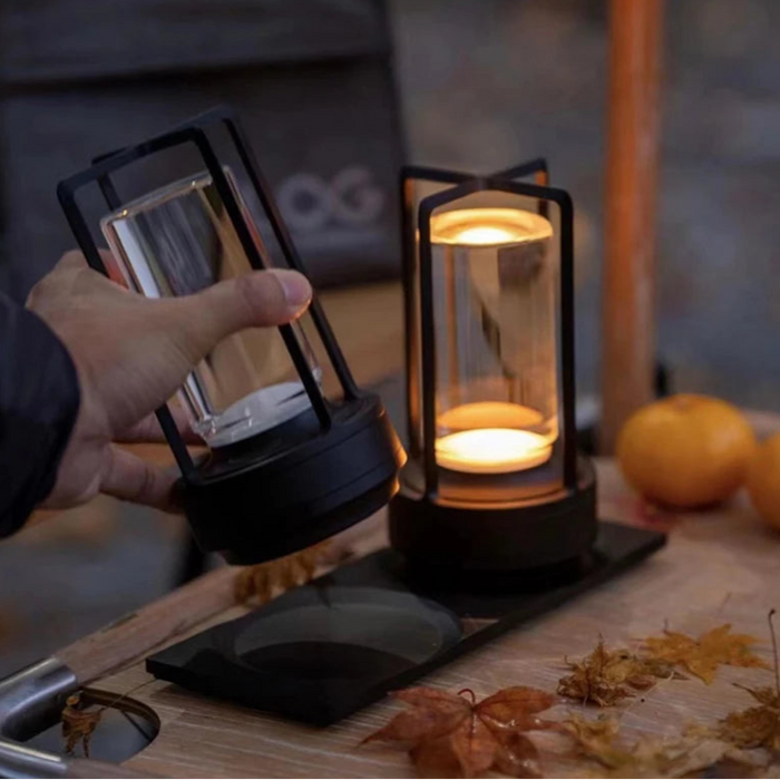 Modern Touch-Control Table Lamp – Dimmable LED Light with Warm & Cool Settings - Samanta Factory