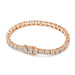 Moissanite Cuban Link Bracelet – 925 Sterling Silver with Certificate - Samanta Factory