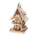 Wooden Cuckoo Clock 3D Puzzle – Light-Up Fairy Treehouse with Moving Bird & LED Lights - Samanta Factory