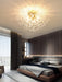 Crystal Dandelion Ceiling Light – 4-Light Nordic Chandelier for Living Room & Dining Room SF